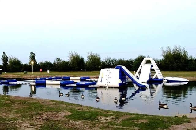 The new Lincolnshire Aqua Park is now officially open for business.