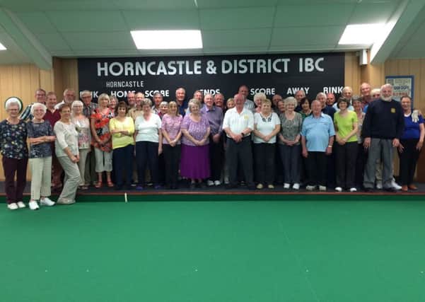 Woodhall Spa Rotary Club and Horncastle Indoor Bowls Club members enjoyed their evening together.