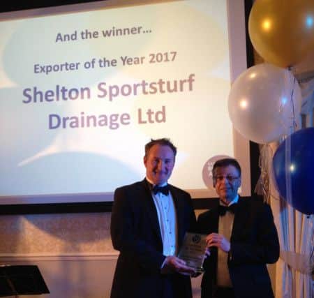 Winner: Shelton Sportsturf Drainage Ltd.