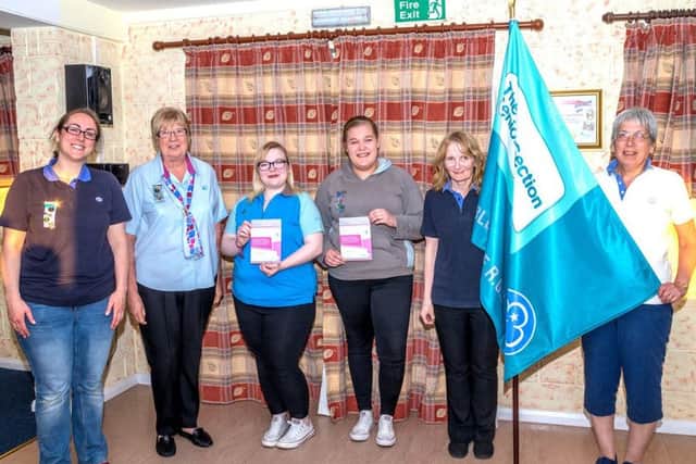 A Mablethorpe guiding duo have recently gained a top award.