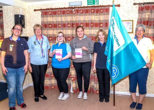 A Mablethorpe guiding duo have recently gained a top award.