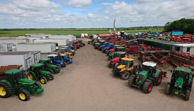 More than 30 tractors supported the Market Rasen Young Farmers' event EMN-171106-211159001