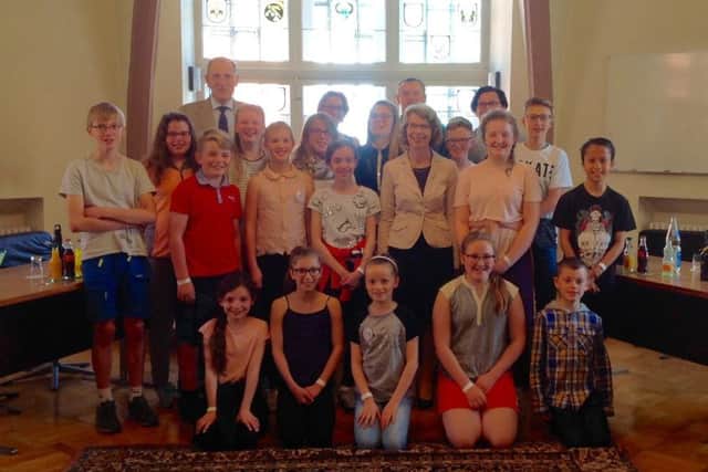 Seathorne Primary School Pupils took part in an exchange trip to Skegnesss Twin-Town of Bad Gandersheim.