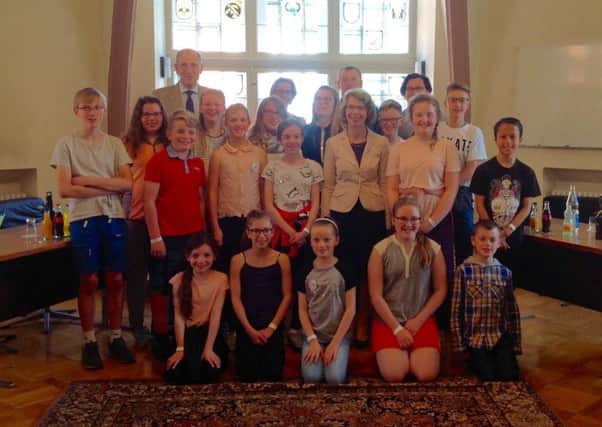 Seathorne Primary School Pupils took part in an exchange trip to Skegnesss Twin-Town of Bad Gandersheim.