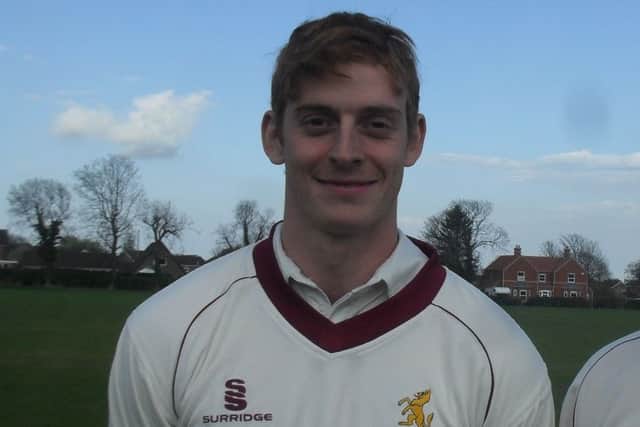 Matthew Hamilton top scored for the Fist XI with 81 EMN-170506-100628002