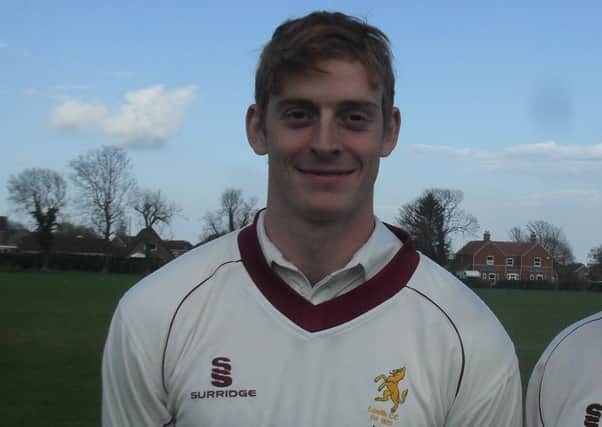 Matthew Hamilton top scored for the Fist XI with 81 EMN-170506-100628002