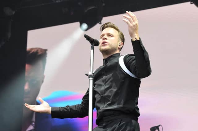 Olly Murs wowed the crowds at Market Rasen Racecourse. Photo by Dave Dawson.