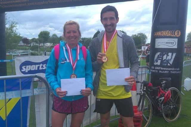 National Ultra Marathon champions Paul Downing and Adam Holland EMN-170506-111750002