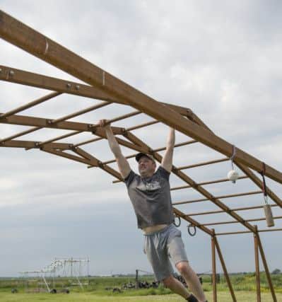 Rob Stuart on the new obstacle park on Spalding Road, Sutterton
Picture: Sarah Washbourn / www.yellowbellyphotos.com EMN-170506-121719001