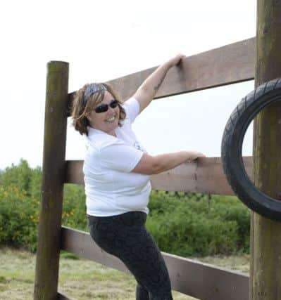 Jill Johnson on the new obstacle park on Spalding Road, Sutterton
Picture: Sarah Washbourn / www.yellowbellyphotos.com EMN-170506-121731001