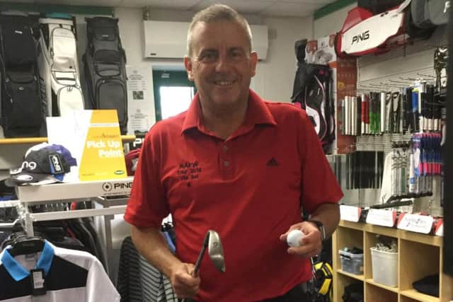 Mark Suckling at the Kesteven Children in Need charity golf day. EMN-170613-104224001