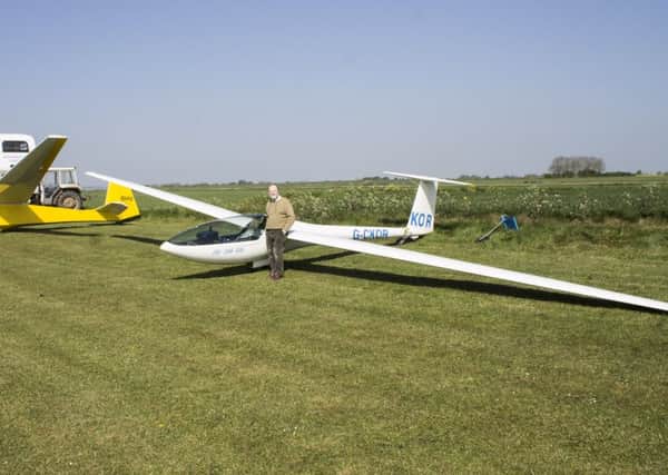 Gliders have been taking to the skies in Strubby.