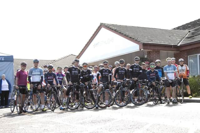 More than 70 avid cyclists of all ages and abilities took up an opportunity to cycle alongside professional athletes from the Tour Series champions JLT Condor team on Saturday June 3. EMN-170806-084354001