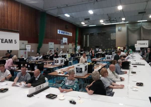 The counting hall at OneNK in North Hykeham. EMN-170806-234251001