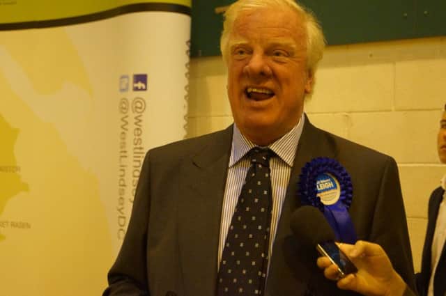 Sir Edward Leigh has been returned as MP for the Gainsborough constituency with an increased majority EMN-170906-040357001