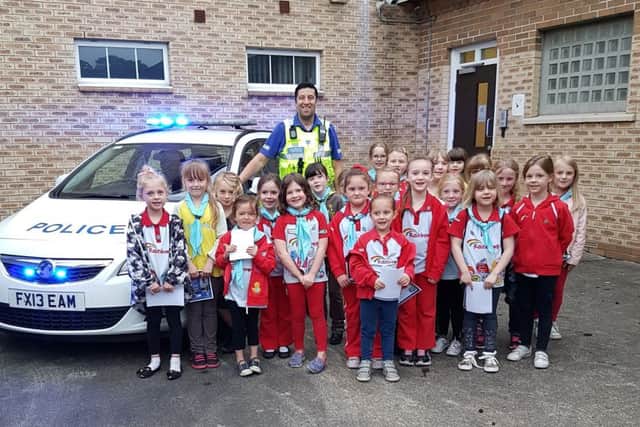 The 4th Louth Rainbows and Brownies.