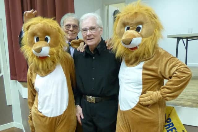 Ricky Valance delighted the audience at the concert organised by Woodhall Spa Lions EMN-170616-075618001