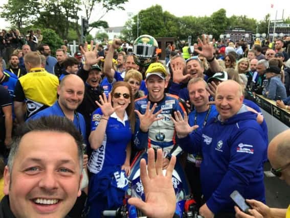 Hickman was the most consistent rider at this years Isle of Man TT with five podium finishes EMN-171206-093147002