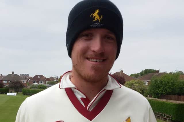 Xander Pitchers had a good weekend with the bat for Louth CC EMN-171206-110047002