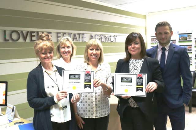 The team at Lovelle Estate Agents in Louth.