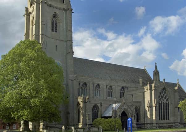St Andrews Church, Heckington  the starting point for visitors to the open gardens event. EMN-170613-111236001