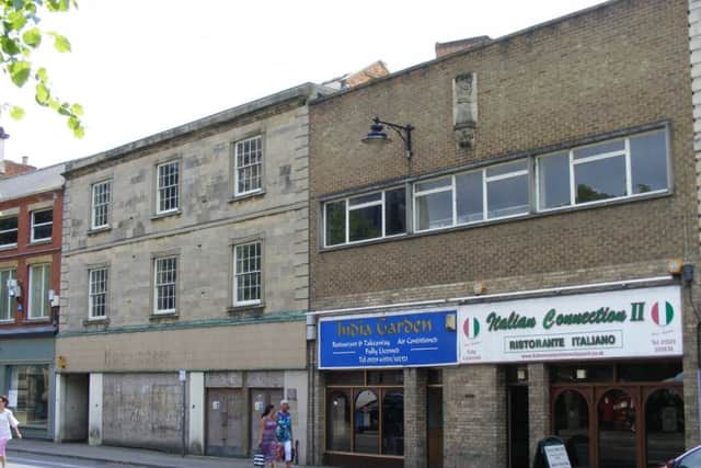 Facelift in the offing? The properties at 17-19 Market Place, Sleaford. EMN-170619-141200001