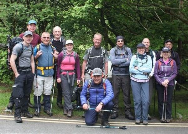 The Sleaford Mountaineering Club on the Cadair Idris. EMN-170620-111820001