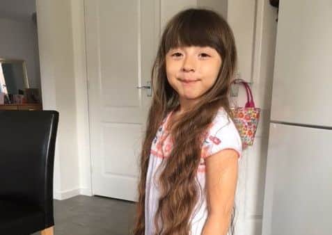 Maria Stopper will be donating her hair to the Little Princess Trust. EMN-170620-104141001