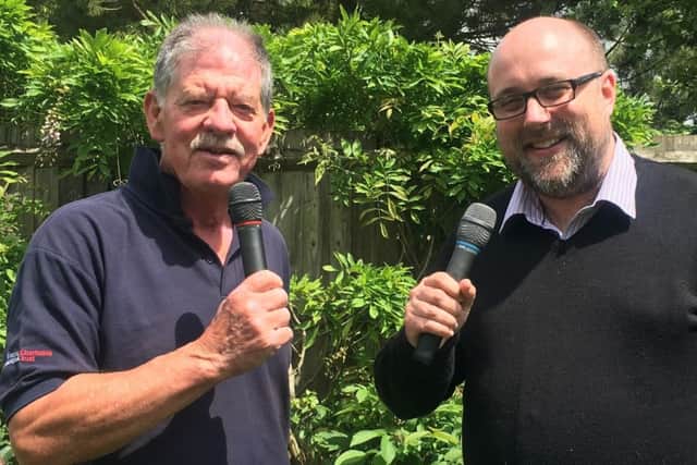 Ben Dunnell and his right-hand-man, George Bacon EMN-170623-103609001
