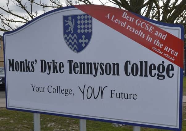 Monks' Dyke Tennyson College.