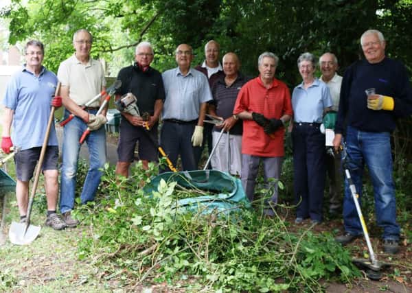 Residents living at St Marys Park in Louth have now banded together to clear grass cuttings and shrubs themselves.