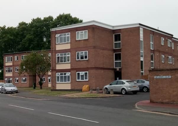 No high rise blocks in North Kesteven but the district council does have several low-rise blocks of flats such as this one at Sibthorp Court in Sleaford on its portfolio. EMN-170620-144213001