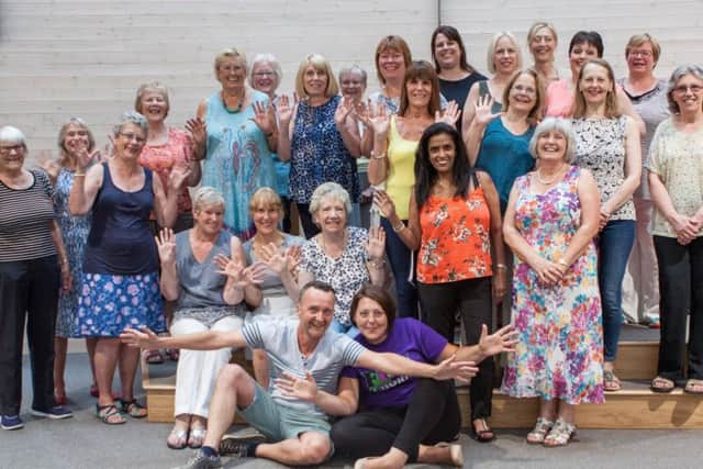 Members of Fun Chorus at a class last week. EMN-170622-092305001