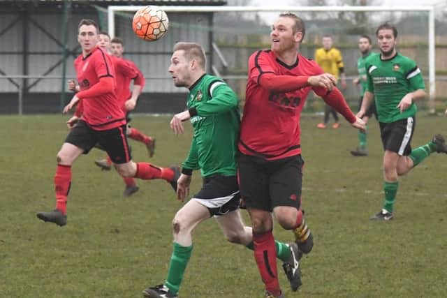 Retired striker Jamie Shaw (in green) will only play for Town in an emergency EMN-170627-101819002