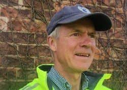Retired North Kelsey farmer Tim Fell is walking the length of the country to raise awareness of stammering EMN-170628-081504001