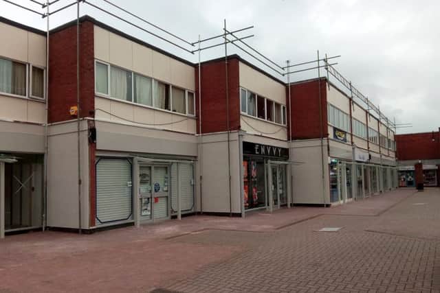 Refurbishment is taking shape at the Riverside Precinct, Sleaford. EMN-170307-132004001
