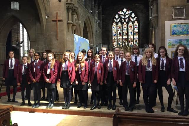Pupils from Queen Elizabeth Grammar School will be performing. EMN-170627-142628001