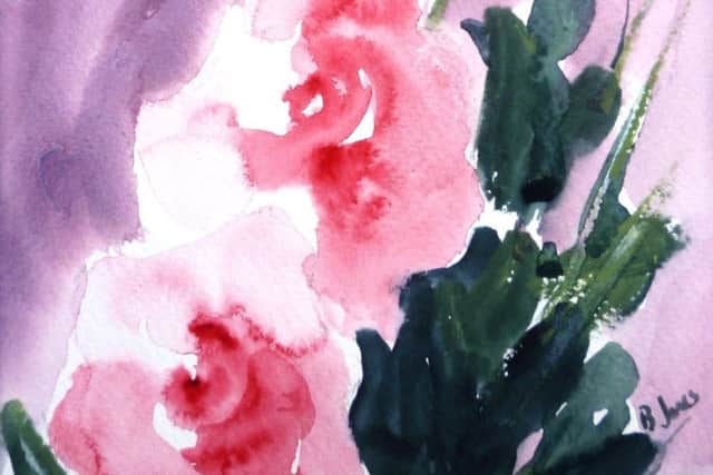 An example of the artistic pieces that will be on display.