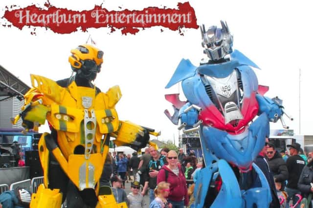 Why see Transformers in the cinema - when you can see them up close for real