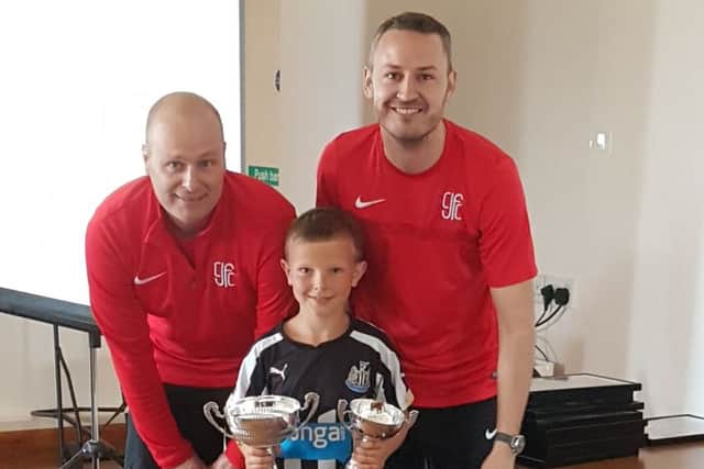 Under 8s player of the year Riley Byers EMN-170629-164514002
