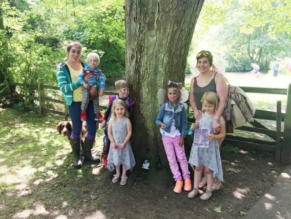 Over 200 children and their families took part in a Fairy Door Hunt on Saturday June 24.
