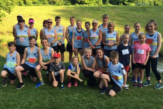 Mablethorpe RC runners at the Wolds Dash EMN-170307-145533002