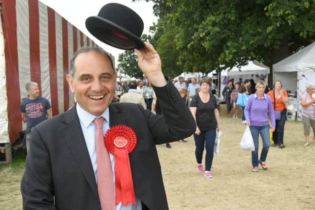Show chairman Charles Pinchbeck at the 149th Heckington Show. EMN-170307-192048001
