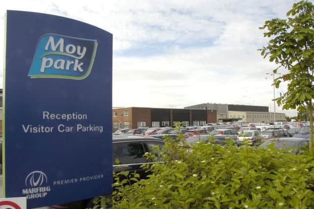 Moy Park's factory at Anwick. EMN-170407-170037001