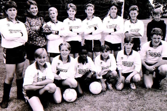 Ruskington Lions A and B teams in the Sleaford Festival of Sport 1992. EMN-170607-113052001