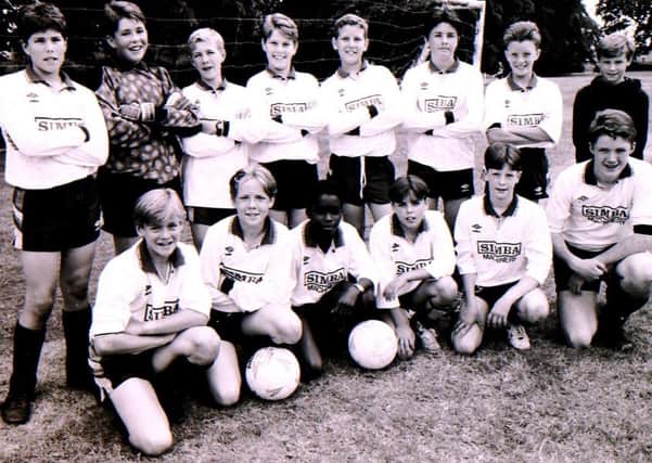 Ruskington Lions A and B teams in the Sleaford Festival of Sport 1992. EMN-170607-113052001