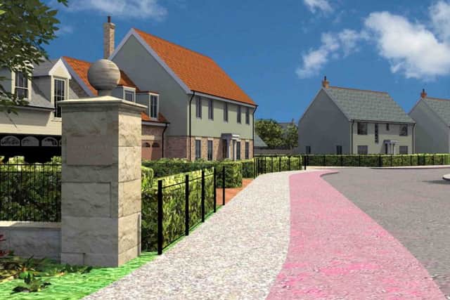 Artist's impression of luxury homes at Handley Chase. EMN-170607-131302001
