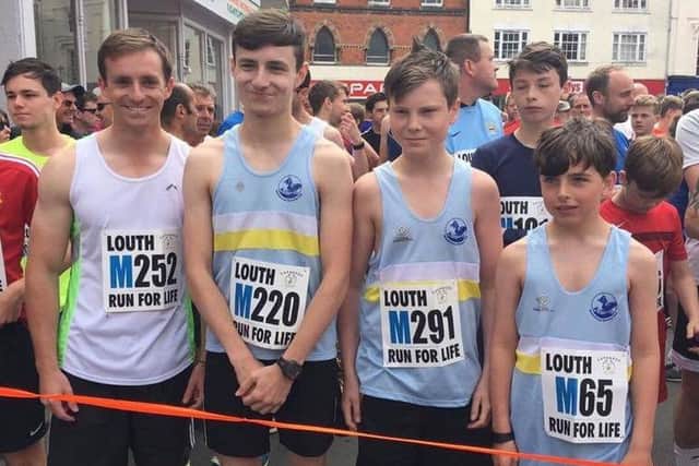 Mablethorpe runners at the Louth Run For Life EMN-170707-095714002