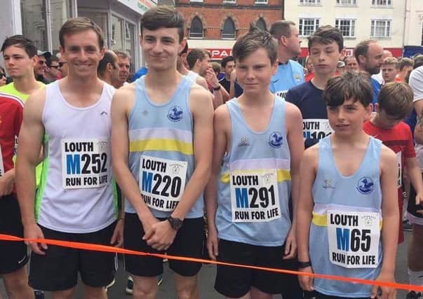 Mablethorpe runners at the Louth Run For Life EMN-170707-095714002