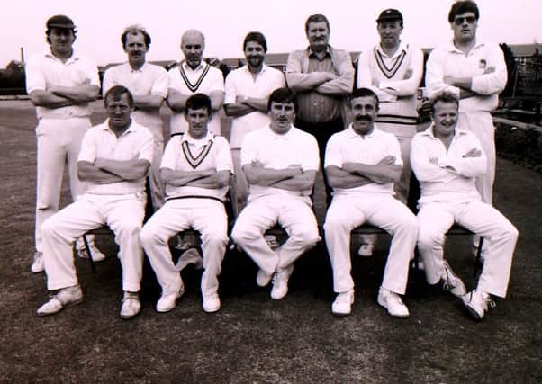 The Legionnaires cricket team back in 1992. EMN-170714-095733001
